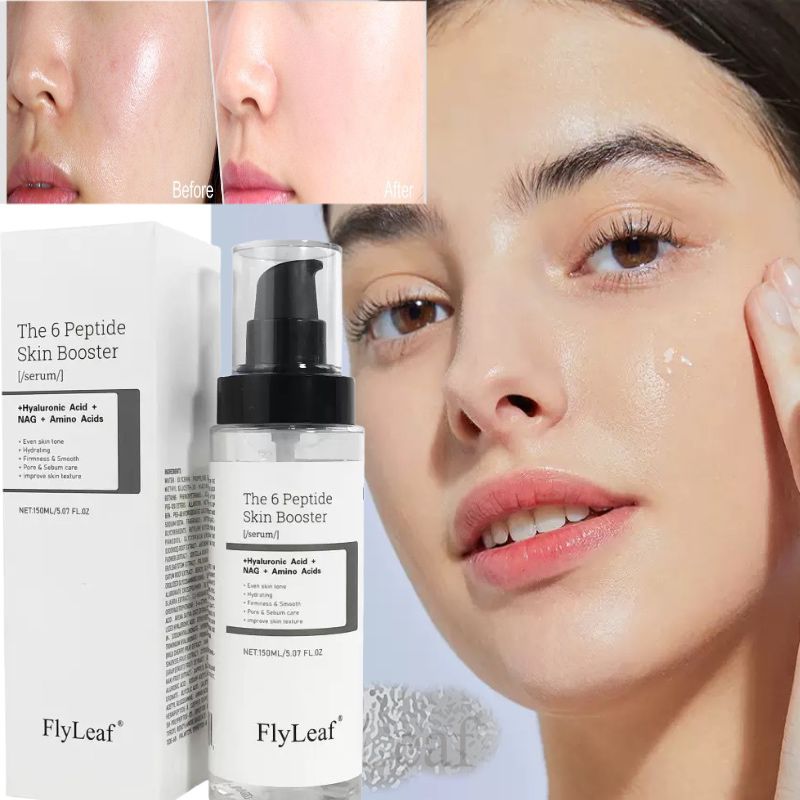 Hyaluronic Acid Facial Serum - 150ml Peptid-Hautbooster-Toner Gesichtsserum: Niacinamid & Hyaluronsäure