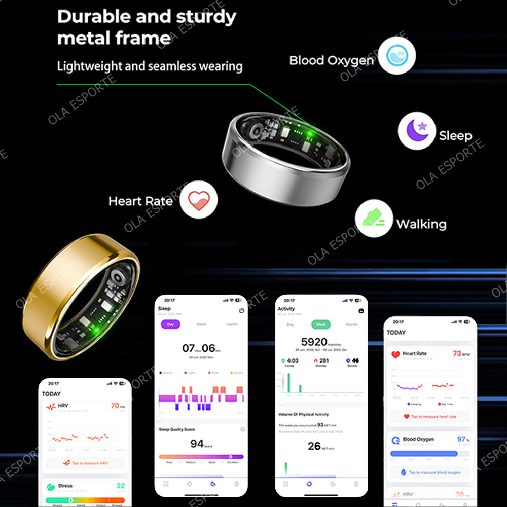 R09 Smart Ring für Männer und  – Health Monitors Bewertung und Preis